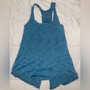 Blue lululemon tank